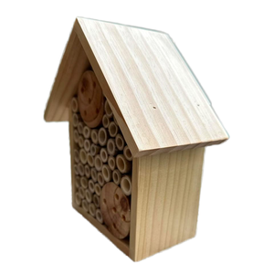 BSCI pour FSC personnalisé moderne extérieur en bois maçon abeille maisons en bois naturel abeille hôtel pour les papillons de jardin - Product Image 3