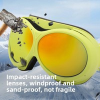 Nouvelles lunettes de ski unisexes pour enfants, polarisées, protection UV, coupe-vent, anti-buée, anti-sable, lunettes de soleil pour sports de plein air, marque Xcy