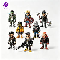 Figuras Coleccionables de Vinilo PVC de Diseño OEM del Fabricante, Caja Sorpresa, Set de Figuras de Acción de Anime Personalizadas