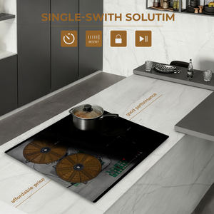 Table de cuisson à induction 4 brûleurs avec 9 niveaux de chauffe et contrôle tactile par curseur - Product Image 1