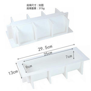 Moule à mousse en silicone pour le corps Rouleau de mousse Tapis texturé suisse Outils de pâtisserie Moules à gâteaux en silicone - Product Image 6