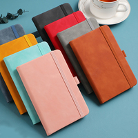 Carnet A6 personnalisé, couverture en cuir souple, journal, mini-carnet simple, pochettes, petit carnet portable