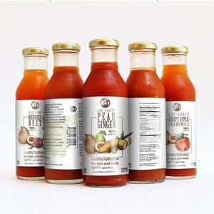 Bóng không thấm nước cuộn in mỹ phẩm dính nhãn dán chai bao bì Logo Vinyl Nhãn hiệu riêng Sticker tùy chỉnh - Product Image 3