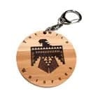 Round Wooden Key Chain Key <b>Ring</b> for Bag Decoration and Gift Accessories - Product Image 3