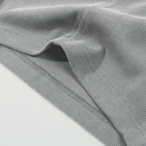 กางเกงขาสั้นผ้าฝ้ายผสมสำหรับผู้ชายกางเกงเอวกลางแบบมีเชือกผูกออกแบบให้มีรอยยับสบายสำหรับฤดูร้อนเป็นมิตรกับสิ่งแวดล้อม - Product Image 1