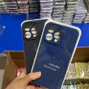 เคสโทรศัพท์ซิลิโคนเหลวกันกระแทกสำหรับ iPhone 16E 15 14 11 12 13 16 17 Air Pro Max - Product Image 6