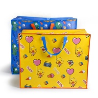 Drap de lit bon marché en gros de la collection intérieure sacs de rangement textiles personnalisés pour les vêtements organisateur grands sacs de rangement
