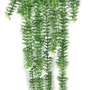 Nouvelle arrivée salon mur plafond décor en plastique <span class=keywords><strong>faux</strong></span> <span class=keywords><strong>lierre</strong></span> Anti Uv et ignifuge artificiel pleureur herbe vignes suspendus plantes - Product Image 2