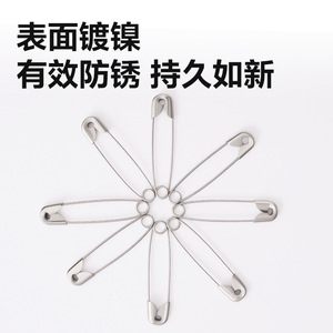 Deli Pins 26mm 0# 300pcs Metal Safety Pins For Office And Study Use - Product Image 3