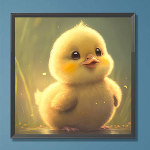 DIY 40*40cm <span class=keywords><strong>Jaune</strong></span> <span class=keywords><strong>Canard</strong></span> Mignon Diamant <span class=keywords><strong>Peinture</strong></span> Ensemble Complet Haute Qualité Acrylique Animal Thème Diamant <span class=keywords><strong>Peinture</strong></span> pour la Décoration de la Maison - Product Image 2