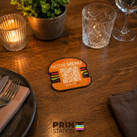 Carte NFC personnalisée pour avis Google, carte de menu QR code, carte de table adhésive, « Touchez pour avis » amusant, clients satisfaits, restaurant, sushi, salon