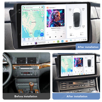 MEKEDE DUDU7 A7870 Car-play GPS Navigation Android Auto Car Audio Radio 2K Screen DSP Multimedia Player pour BMW E46 1998-2006