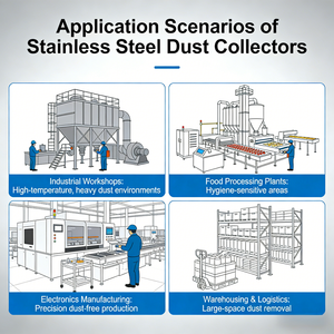 <span class=keywords><strong>Aspirateur</strong></span> séparateur cyclonique robuste, équipement spécialisé pour la poussière des travaux métalliques et boisiers - Product Image 2