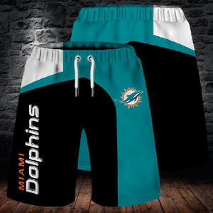 Pantaloncini da spiaggia estivi pantaloni sportivi Stretch Top per adulti <span class=keywords><strong>serie</strong></span> di <span class=keywords><strong>calcio</strong></span> 3D stampa digitale squadra di Football americano Plus Size - Product Image 5