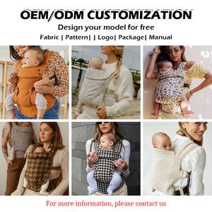 Con tàu sân bay CPC chứng nhận Ergonomic ấm cúng và trọng lượng nhẹ tàu sân bay tăng cường thắt lưng hỗ trợ bé Sling tàu sân bay túi bọc Sling - Product Image 5