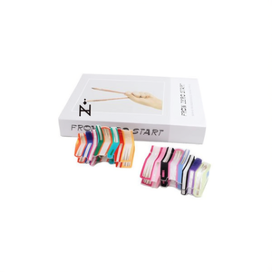 Fermagli per capelli From Zero Start, 600 pezzi, fermagli rettangolari in plastica colorata per donne e ragazze, uso quotidiano, stile semplice - Product Image 1