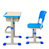 Scène pliante en bois peu encombrante avec sièges intégrés pour usage scolaire, gymnastique, hospitalier – Ensemble table, bureau et chaise pour étudiants