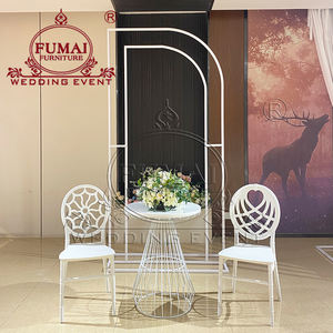 Wholesale Custom New Party Decoration Metal <b>Arch</b> Stage Backdrops for <b>Wedding</b> Events - Product Image 4