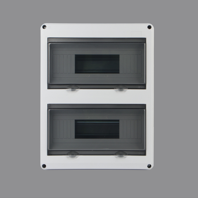 HT Series 24-Way Electrical Distribution Panel Box with MCB Terminals and Circuit Breaker Power Distribution Equipment
