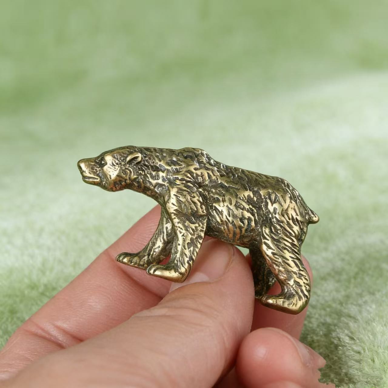 Figuras De Animales De Vida Silvestre De Juguete Hugo Estatua De Oso Realista Marron Oscuro