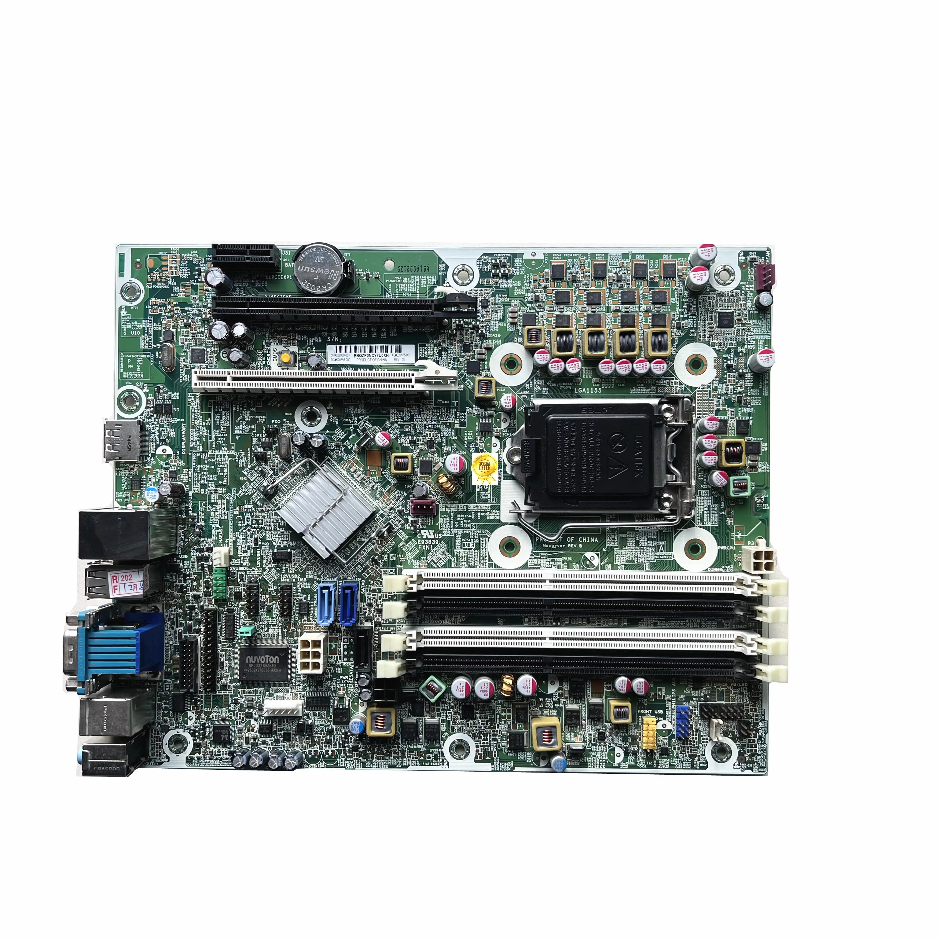 Motherboard Desktop Kualitas Tinggi, untuk HP 5800 POS DDR3 628930-001 628655-001 628656-000 MainBoard 100% Teruji Pengiriman Cepat