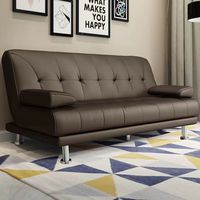 Sofá Cama Plegable Multifuncional Integrado para Dos Personas, Sofá Simple para Siesta en la Oficina