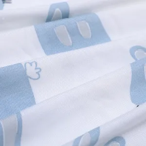 Tissu de bambou recyclé biologique personnalisé à quantité minimale de commande basse tissu tricoté en bambou élastique à impression numérique pour vêtements de bébé - Product Image 5