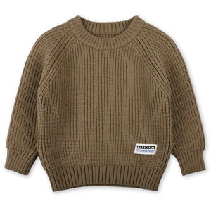 <span class=keywords><strong>Pull</strong></span> en coton tricoté pour enfants, col rond, uni, pour garçons, automne-hiver, pour garder au chaud - Product Image 4