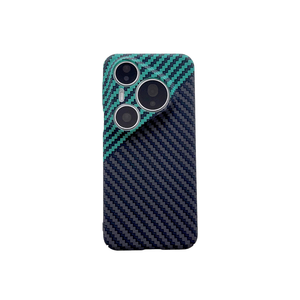 Coque arrière en fibre de carbone à motif quadrillé pour VIVO OPPO ONEPLUS REDMI HONOR IQOO PC, coque rigide pour appareil photo - Product Image 1