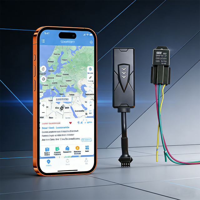 4G Wired GPS GLONASS Tracker Beidou ACC Detection Remote Fuel Cutoff Geo-fence WiFi GSM Cloud Storage 12-24H Battery Life