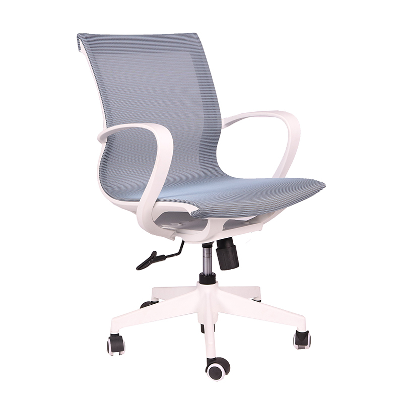 Plastic frame Design modern blue full mesh chair office workstation chair