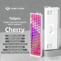 Vente flash Clavier mécanique filaire 68 touches 60% Clavier de jeu RGB 60% pour ordinateur PC avec rétroéclairage