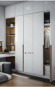 Aluminum Alloy Modern Furniture Handles and <b>Knobs</b> for Cabinets Wardrobes Drawers Cabinet <b>Doors</b>-Easy Installation - Product Image 4