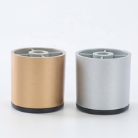 Pieds de meuble en plastique de forme ronde multicolore personnalisés pour lit pièces de rechange pour salon extérieur utilisation à l'hôpital