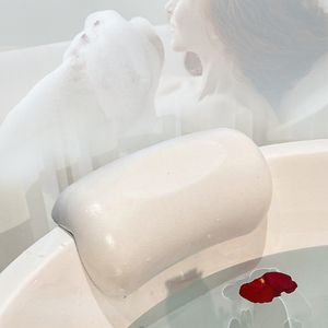 Oreiller de bain de spa doux Oreiller de bain antidérapant pour baignoire <span class=keywords><strong>Antimoisissure</strong></span> avec ventouses Coussin de bain en mousse PU imperméable - Product Image 2