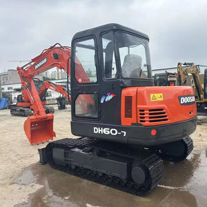 Excavadora Usada Doosan DH60 de 6 Toneladas, Mini Excavadora Japonesa de Segunda Mano con EPA en Existencia, Entrega Rápida, Precio de Descuento - Product Image 1