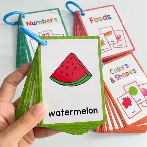 Vendita Diretta dalla Fabbrica di Giochi Educativi per Bambini, Carte Cognitive in Carta con Frutta e Verdura per l'Educazione della Prima Infanzia - Product Image 5