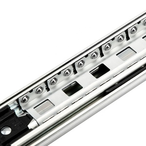 Yabely 32 inch dài 227kg tải khóa Telescopic 3-Fold Ball bearing Ngăn kéo trượt đường sắt correderas telescopicas - Product Image 4