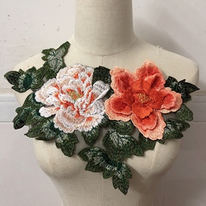 Nuova moda <span class=keywords><strong>Organza</strong></span> 3d in pizzo solubile in acqua patch per cucire LT2490A - Product Image 5