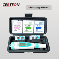 pH-mètre numérique portable avec écran LCD, alimenté par pile pour aquarium, piscine et hydroponie, mesureur d'acidité