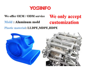 Processamento de Fonte para Fabricantes de Máquinas de Lavar Roupa com Carcaça Plástica de Material PE Rotomoldado Personalizado e Certificação ISO9001 - Product Image 3