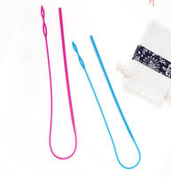 Outil flexible pour enfiler les cordons et retourner les boucles pour cordons de sweat-shirt, accessoires de couture et de tricot DIY