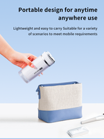 Hydrocureur dentaire portable sans fil rechargeable 2025, mini, pour la maison, les voyages, l'hôtel, design silencieux
