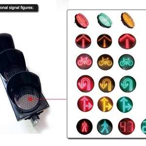 ไฟจราจร LED ฟลักซ์สูง 12 นิ้ว ราคาโรงงาน - Product Image 5