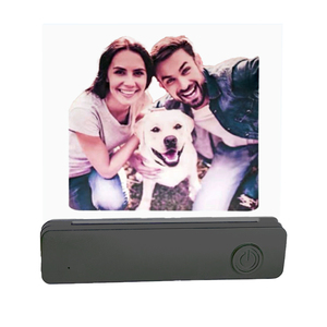 RGB LED Đèn Tường 7 Màu Sắc Có Thể Sạc Lại Pin Cho Phòng Ngủ <span class=keywords><strong>Stick</strong></span> Trên Tường Cửa Sổ Cửa Treo Trên Lều Móc (Không Có Acrylic) - Product Image 1