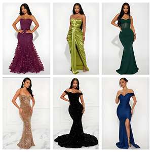 夏季无袖雪纺女式印花吊带长款女式连衣裙折扣促销 - Product Image 1