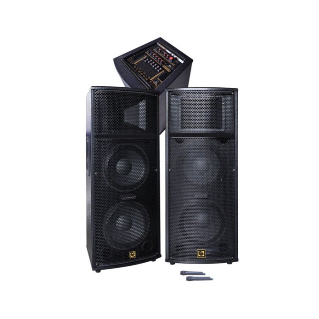 Like Audio PD-2115M 10 Inch Full Range Professional Sound Powered Active Audio Speaker