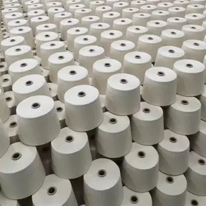 <span class=keywords><strong>TC</strong></span> Mở Cuối Sợi 50S 60S 80S 65/35 Bông Polyester Chải Kỹ Sợi Có Độ Bền Cao Dệt Cho Đan Mô Hình Nguyên Sock Lau Dệt - Product Image 1