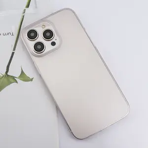 Adecuado para La funda protectora de teléfono ultrafina mate i15, es simple y agradable para la piel