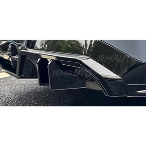 Pour BMW Série 5 i5 2024-2025 : Lame de pare-chocs arrière, séparateur, spoiler, garniture d'angle de pare-chocs, pièce de modification, pièce de tuning - Product Image 3